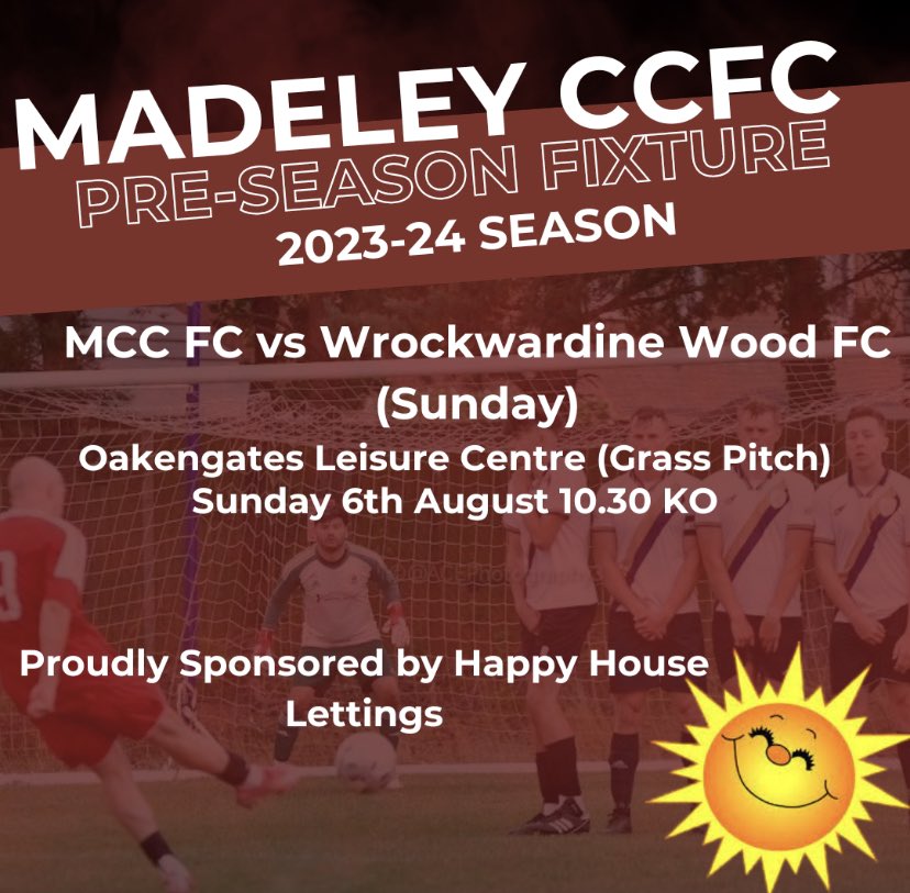 Pre-season starts this Sunday 💪🏼😍

The boys are back playing, preparing for the new season. A friendly against @WrockWoodJFc 

Thanks as always to our continued sponsor Happy House Lettings ☀️