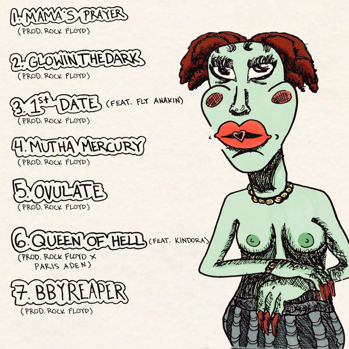 solarbroccoli's tweet photo. cover i did for “Bastard Tapes Vol. 3” for @bbymutha https://t.co/0jya9Y47KC