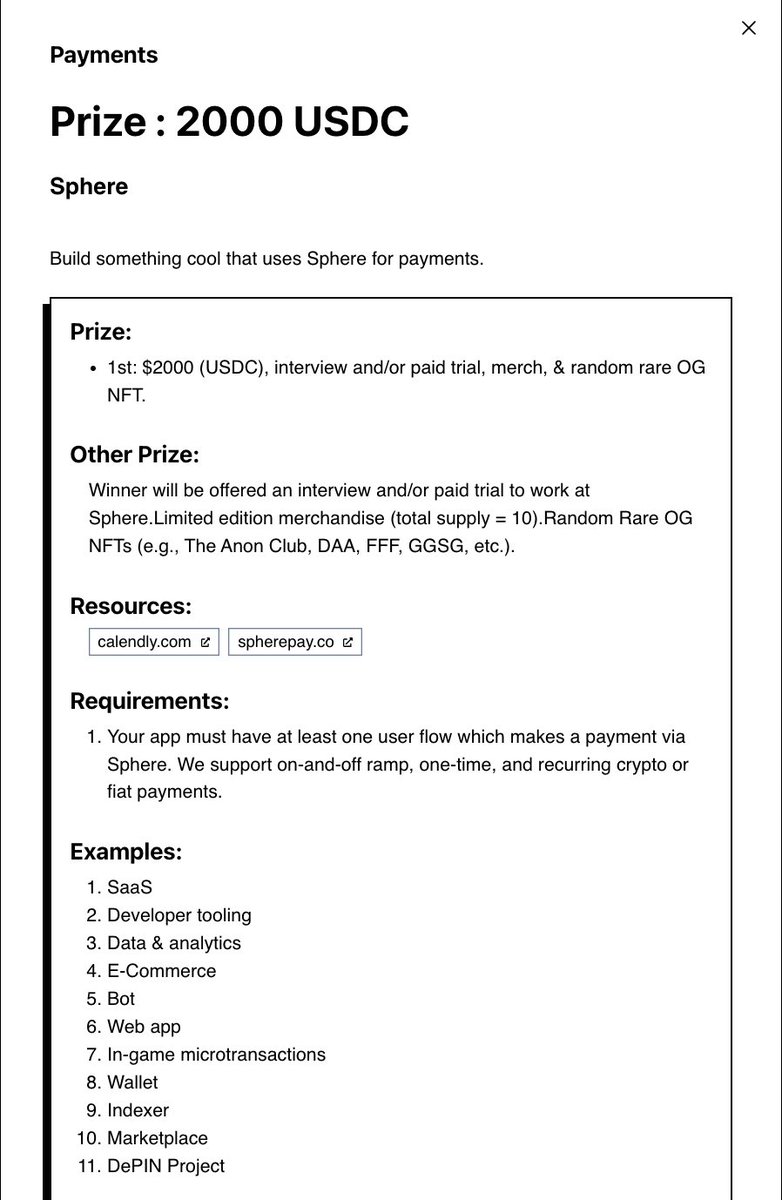 0xdirichlet's tweet photo. Title: Payments on Solana

Description: #OPOSHackathon Developer Workshop

Time: Tomorrow (August 5th) at 11am EST

Location: @LamportDAO Discord (https://t.co/v6Jl7SylXK)

Come learn how to use Sphere's API to build something cool (that people want) for the OPOS Hackathon 🦄 https://t.co/hEhdZyETdh