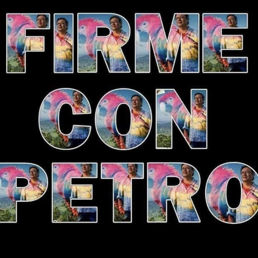 Si usted esta firme con el PRESIDENTE <a href="/petrogustavo/">Gustavo Petro</a> dele 🔄
Para seguirlo de UNA!!!