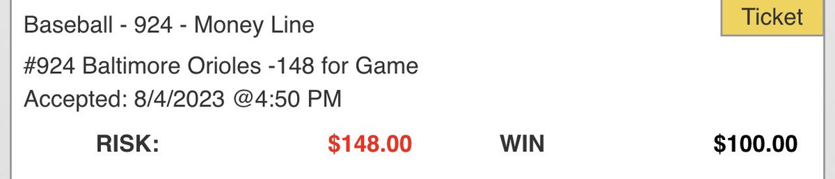PickelsPicks's tweet photo. ๐จ #FridayFreePlay ๐จ
44-19 on FPโs YTD ๐ค (70%)
I honestly had 3 games I couldโve chose (snag the #FreeTrial to see), but the #Mets just got swept by the #Royals & they are ๐๏ธ
-Orioles are one of the best teams in the league rn, canโt pass this up
Todayโs play:
#Orioles โพ๏ธ -148 โพ๏ธ๐๐ฅ๐จโ
#PickelsPicks #GamblingTwitter #MLBTwitter #FreePlay #Capper #DubClub
7 day Free Trial๐
https://t.co/0B2NRU1rnN
