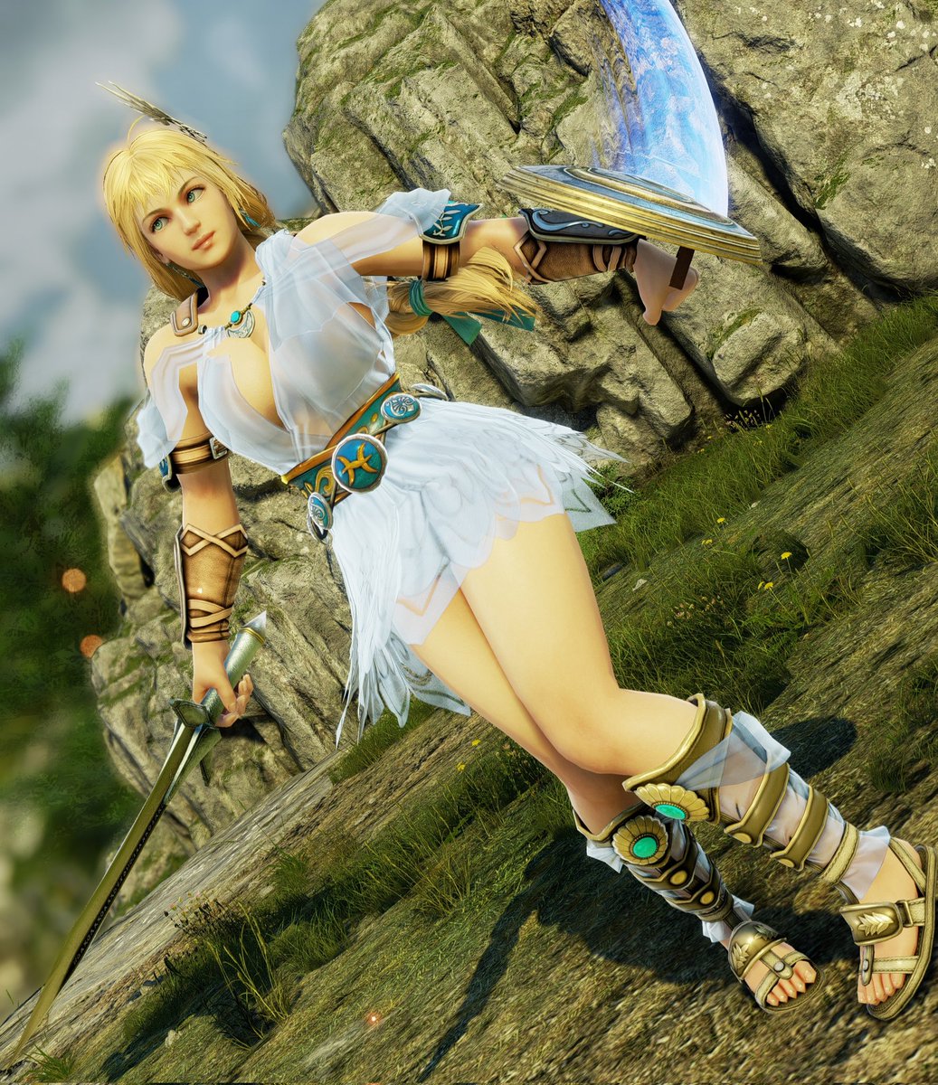 Maso_Prince's tweet photo. Sophitia👱🏻‍♀️🗡🛡| Angelic Retribution😇⛪🏔 #SoulCaliburVI #Sophitia #SoulCalibur https://t.co/fA30mW6LxB