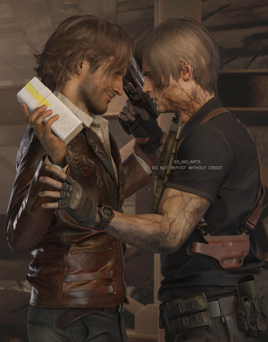 es_nio_arts's tweet photo. You want this sancho ?

#RE4 #ResidentEvil4 #LeonKennedy #LuisSerra #ResidentEvil #RE4remake #myart #3dart #blender #REBHFun https://t.co/7X04SiDCy6