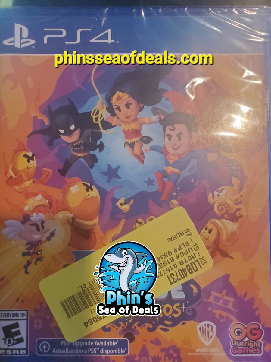 Justice League Cosmic Chaos Phinsseaofdeals.com #Phinsseaofdeals #justiceleague #justiceleaguecosmicchaos #batman #superman #wonderwoman #ps4 #Playstation #videogames #videogamesaddict #videogamesforsale #washingtoncountypa #washingtonpa #mcmurraypa #smallbusiness #comics