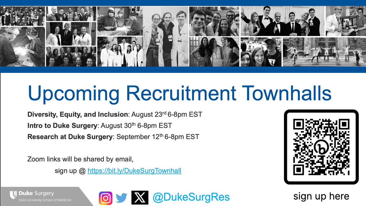 Duke General Surgery Residency tweet media