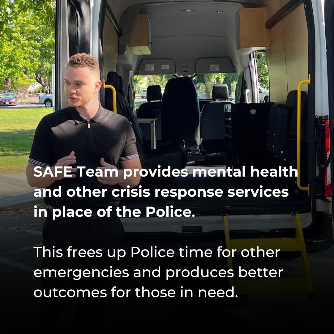 PetalumaCityGov's tweet image. Earlier this month, our City Council and staff heard a progress report from Petaluma's groundbreaking SAFE Team and got a sneak peek at their new van! 

#petaluma #safeteam