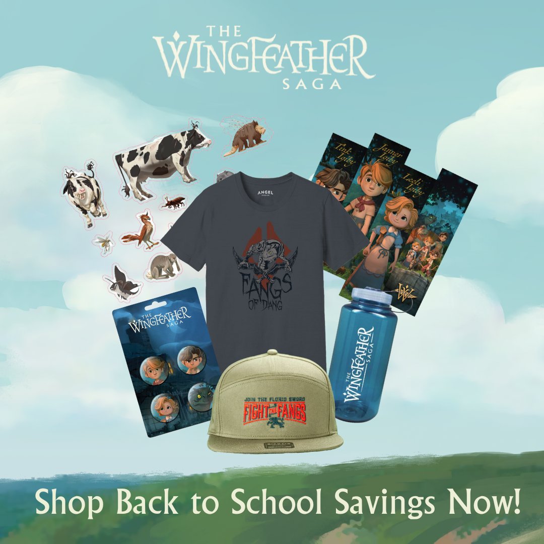 wingfeathersaga's tweet photo. It’s time for all the young Glipfolk to head back to school, is it? Stop by the Angel shop for some academic essentials, like the back-to-school bundle suitable for any young scholar to master their T.H.A.G.S!
#Merch #WingfeatherSaga #WingfeatherMerch #BackToSchool https://t.co/NI4Il7kggA