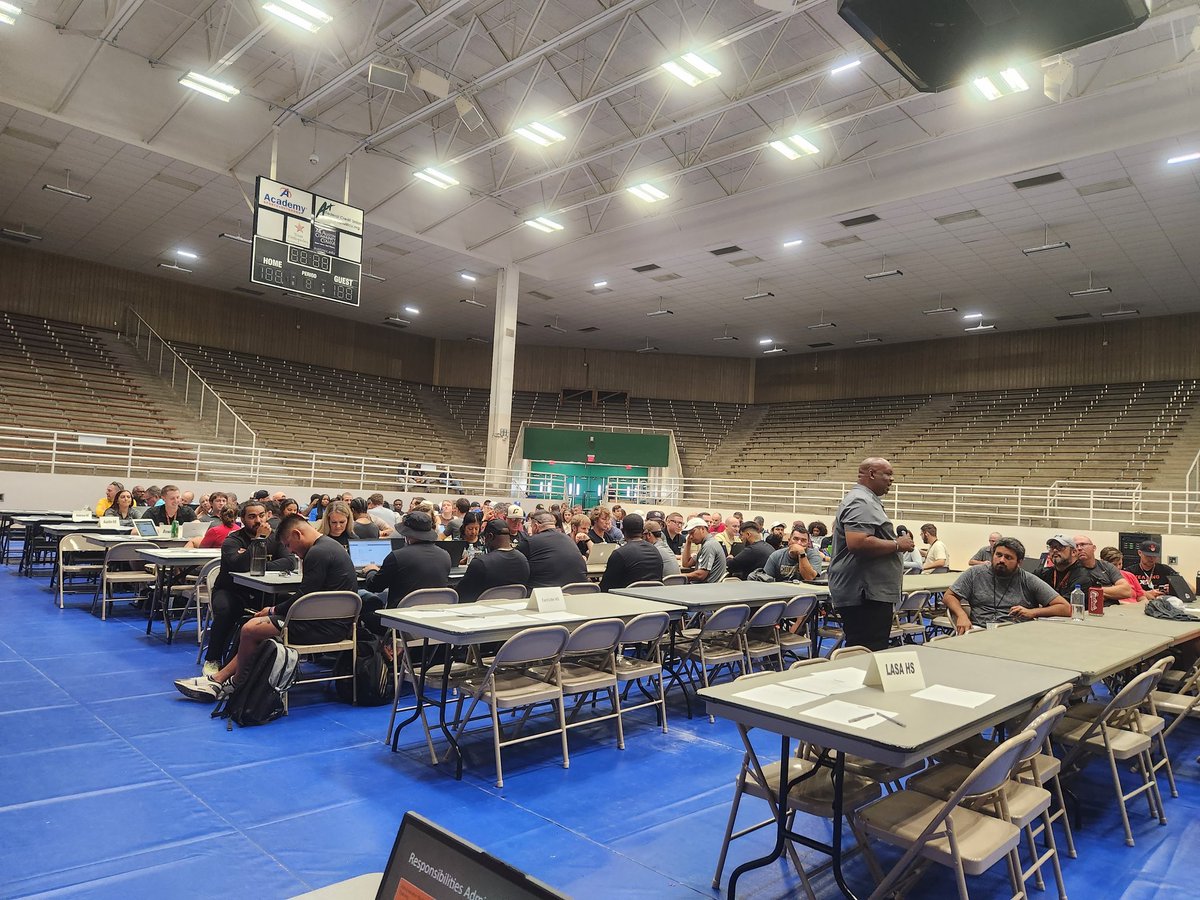 The 1st Annual AISD Athletics Coaches Academy was a huge success! Thank you to all of the Coaches and Administrators that came out today. Let's have a great year! #LevelUp2023 #AISDProud