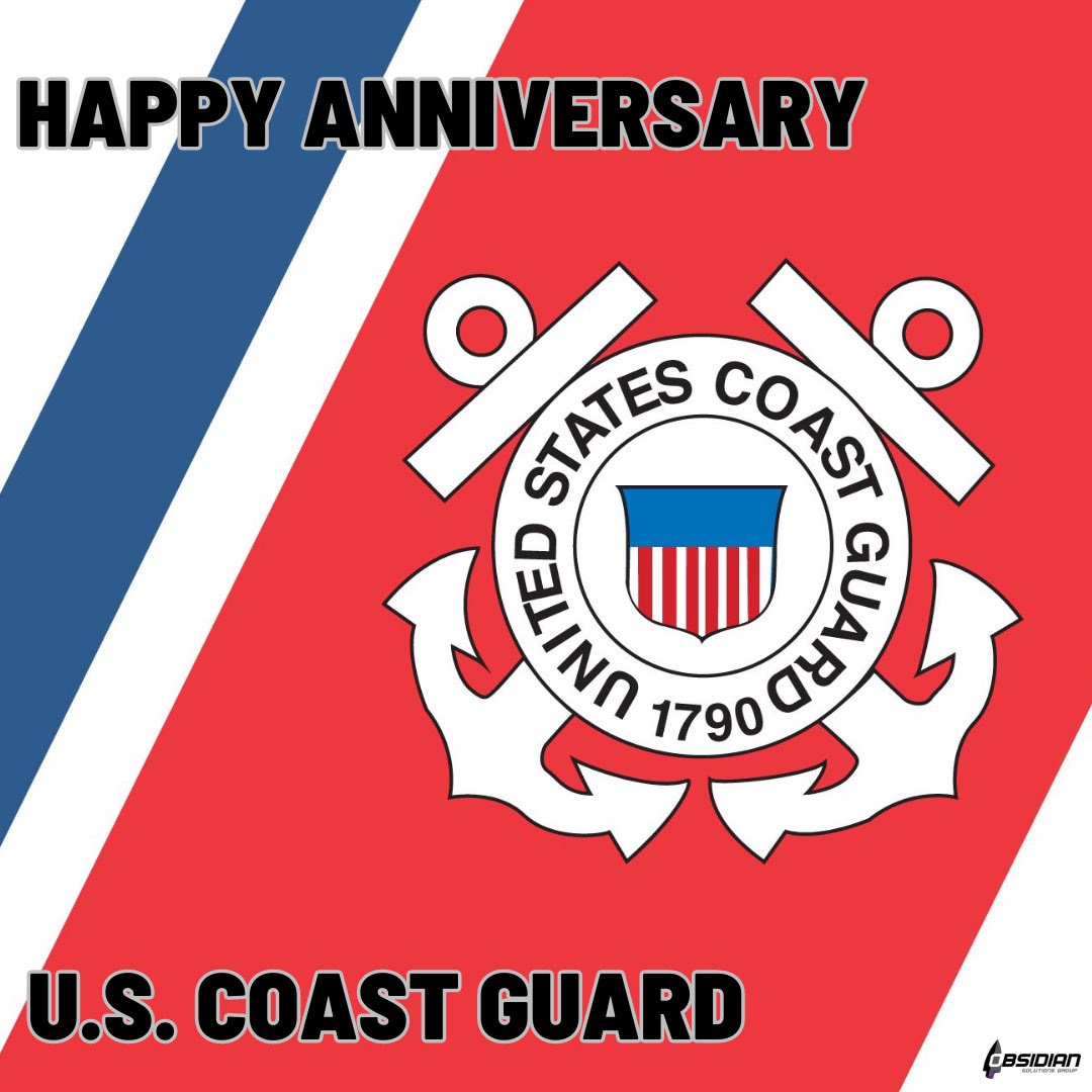 Established in 1790, the U.S. Coast Guard has a long and storied history of providing aid to those in need and protecting our waterways.
Thank you for 233 years of service!

#USCoastGuardBirthday #service #TeamOSG #federalcontracting