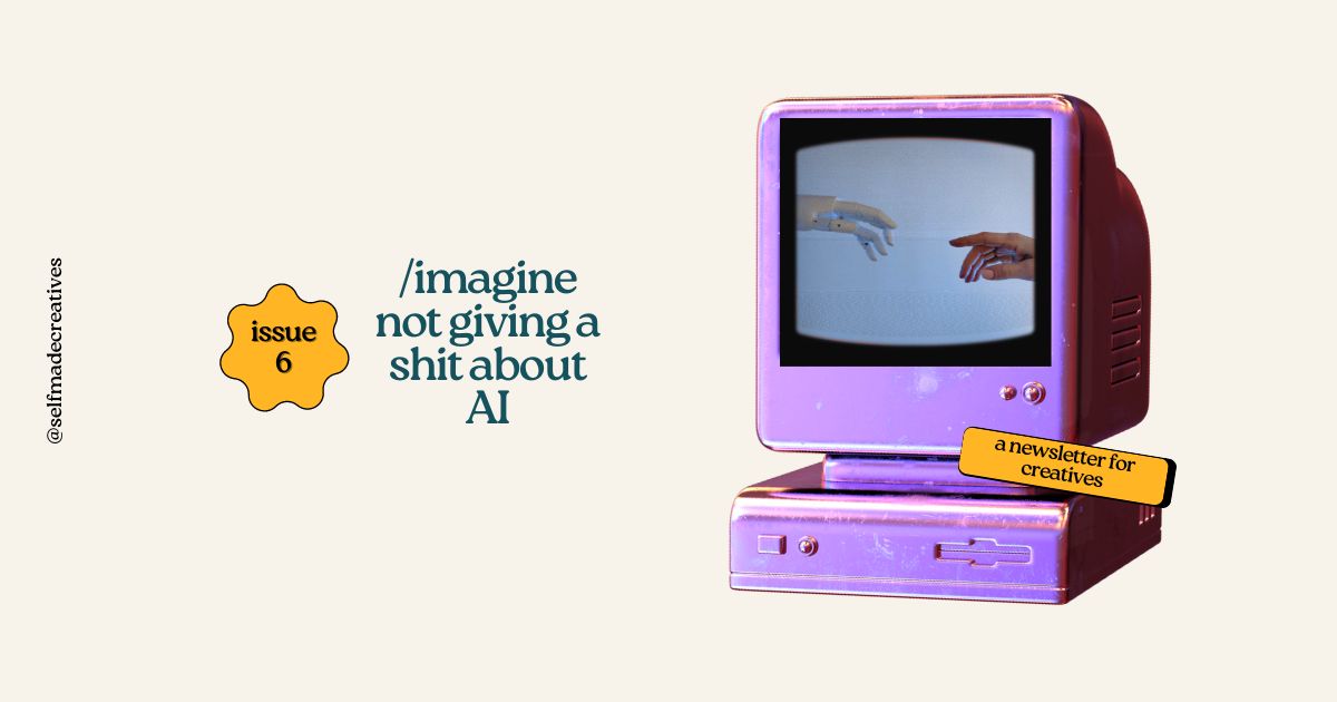 Biz Shiz Issue 6 goes out Monday... from my redesigned newsletter. woohoo

In this issue:
◾ How to opt out of the AI lifestyle
◾ 6 weird n' wonderful freelance gigs
◾ How to sell anything in 3 sentences
◾ +LOTS MORE

Subscribe free: ow.ly/QqFY50Ptipf