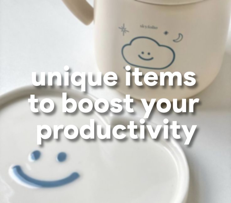 unique items to boost your productivity (w/ links) 📘

— A THREAD☄️

retweets / likes are appreciated
#studytwtph #studytwt #lifetwt