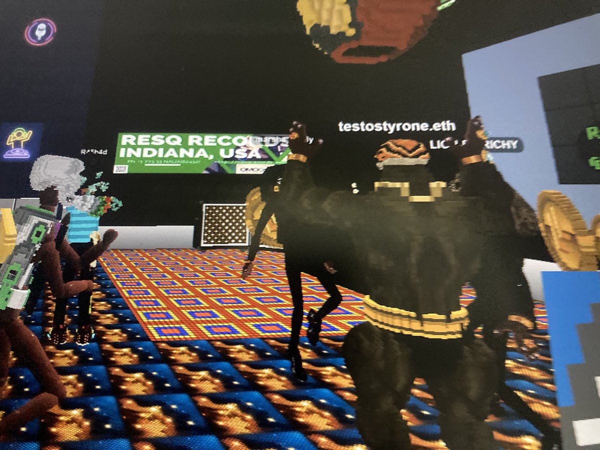 rescueranjazz's tweet photo. Tomorrow is the day! Santa Claus(@tajasoft_) dropped gifts at our parcel. To commemorate the launch of ResQ Records in @cryptovoxels #Metaverse, we're inviting you to come in your most beautiful #wearable combo and party with us. https://t.co/niuQjJnOhi… #VoxelsRnBParty https://t.co/ZzlL0Lkhtk