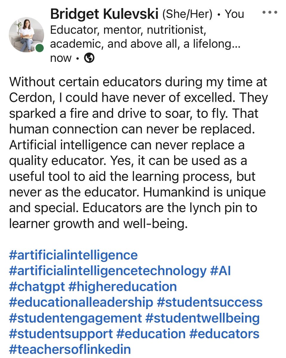 Bridget Kulevski tweet media