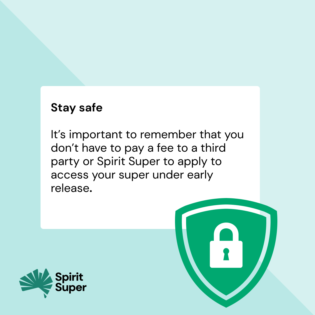 To access your super early, you must meet certain criteria. We won’t ask you to pay a fee. You can find out more info about early access to your super here: buff.ly/3NsdVfT