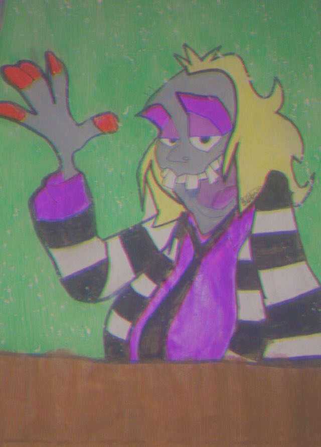 AnimetionTattoo's tweet photo. #beetlejuice #beetlejuicebway #nonrefundable #beetlejuiceshow #beetlejuicesaymyname #bebaatrendsettaa #bebaatrendsetta #animetionent #drawings #sketching #painting #messypainter #messypainting #fyp #fupシ #fypシ #artist #art #beetlegeuse #paint https://t.co/LCXGLiDGu2