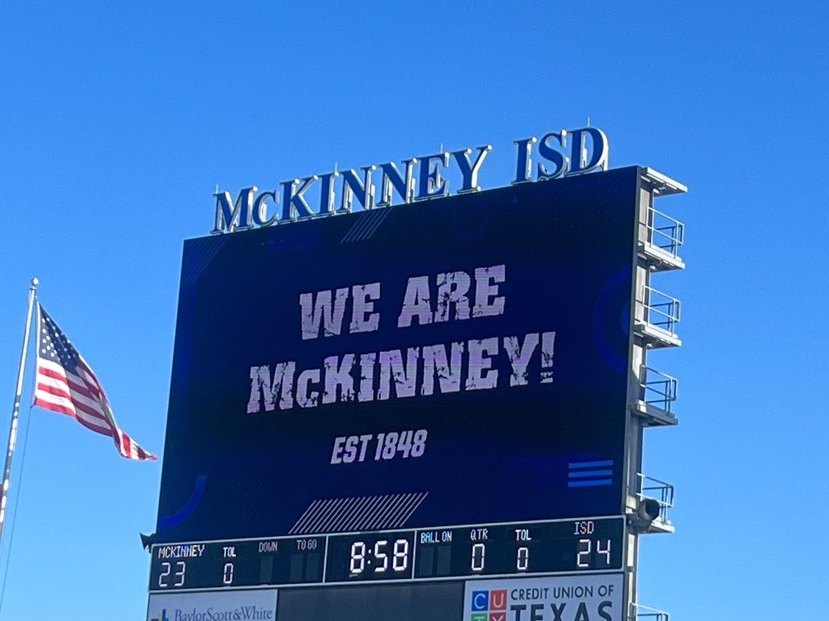 A great ending to a great week! Convocation 23-24 was exactly what I needed! Bring on year 13 in education and year 8 in McKinney! #wearemckinney
#everystudenteveryday
#findyourselfhere