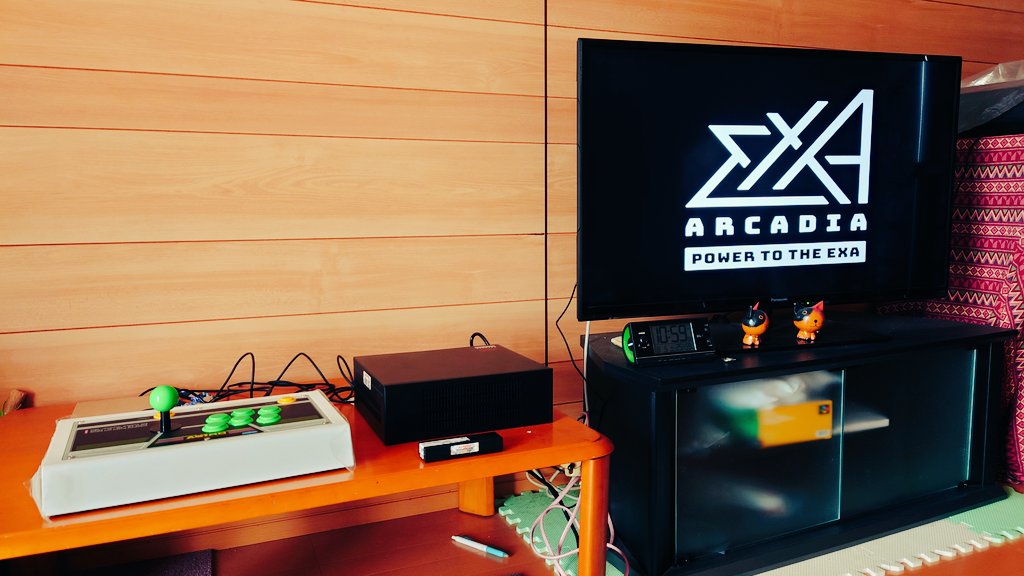 mtnx_0224's tweet photo. 🕹welcome!! POWER TO THE EXA!!🕹
#exaarcadia #EXA基板 https://t.co/eg28SS75a3