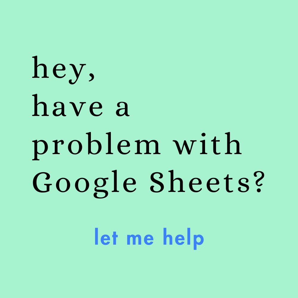What's your latest problem in spreadsheets?