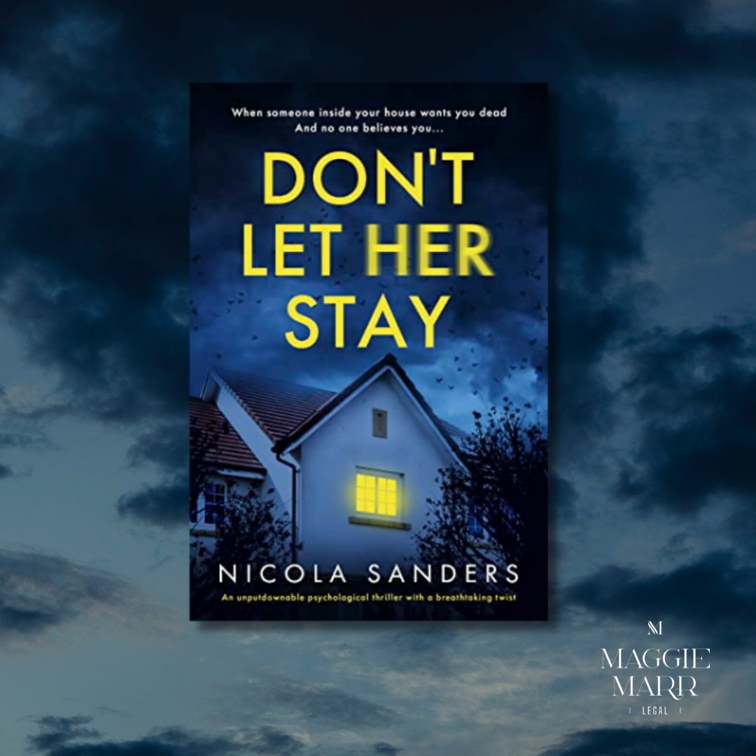 For this week's book recommendation, we chose Don't Let Her Stay by Nicola Sanders. Such a riveting and thrilling book! Be sure to get your copy and enjoy it this weekend. I assure you, you won't be able to put it down. Absolutely fantastic!

#AmazingAuthor #AmazingClients #Book