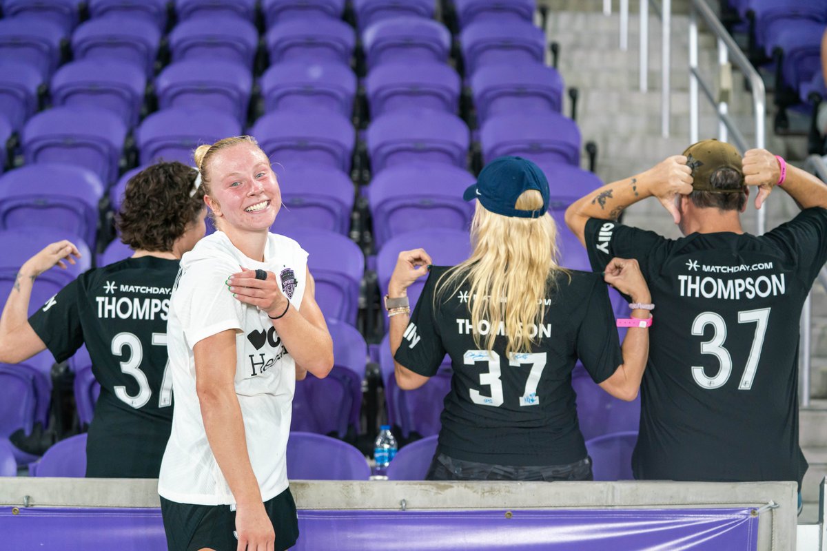 WashSpirit's tweet photo. When it’s your first career start, your family makes the trip 🥹

Shoutout to the Thompson crew! https://t.co/s2uaDS5lSl