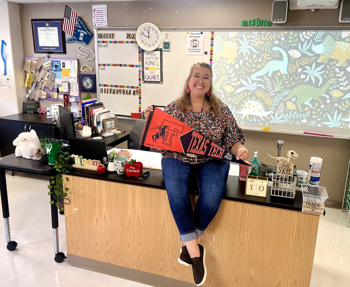 🎉 Time for year 5! 🎉 
I am super excited to be the new biology team lead AND start my M.Ed at <a href="/TexasTech/">Texas Tech University</a> in Educational Leadership and Policy this year. It’s going to be monumental! ❤️