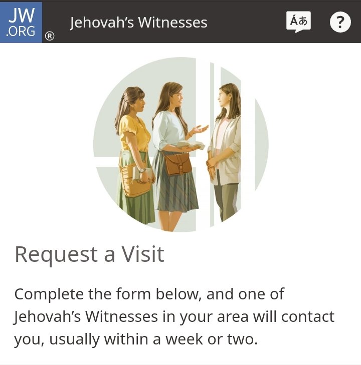 Today I learned you can just send JWs to people's houses. It doesn't even need to be your own.