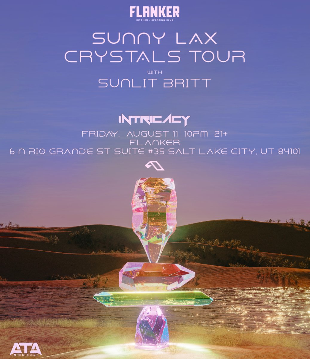 Intricacy (@intricacynights) on Twitter photo SALT LAKE CITY! This Friday <a href="/sunnylax/">Sunny Lax</a> is making his Indy debut at <a href="/flankerslc/">flankerslc</a> with <a href="/IntricacyNights/">Intricacy</a> Friday Aug 11th 10pm ⏩ intricacyslc12.eventbrite.com/?aff=TW
<a href="/sunlitbritt/">sunlitbritt</a> SALT LAKE CITY! This Friday <a href="/sunnylax/">Sunny Lax</a> is making his Indy debut at <a href="/flankerslc/">flankerslc</a> with <a href="/IntricacyNights/">Intricacy</a> Friday Aug 11th 10pm ⏩ intricacyslc12.eventbrite.com/?aff=TW
<a href="/sunlitbritt/">sunlitbritt</a>