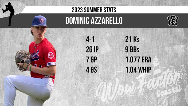 Summer Season Stats <a href="/WFPatriots/">Wow Factor Carolinas ⚾️</a>