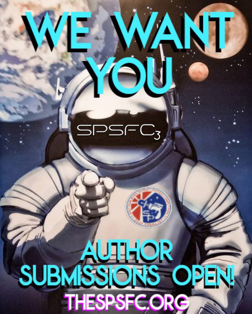 Are you a Self Published Science Fiction #Author?!? 🚨🎉Author submissions open NOW🎉🚨 for the 3rd annual competition! No fee to enter and winner gets the most epic trophy! ➡️ENTRY FORM - forms.gle/j74hyb198J3krV… #SPSFC3 #scifi #Scifibooks #selfpublished #AuthorsOfTwitter