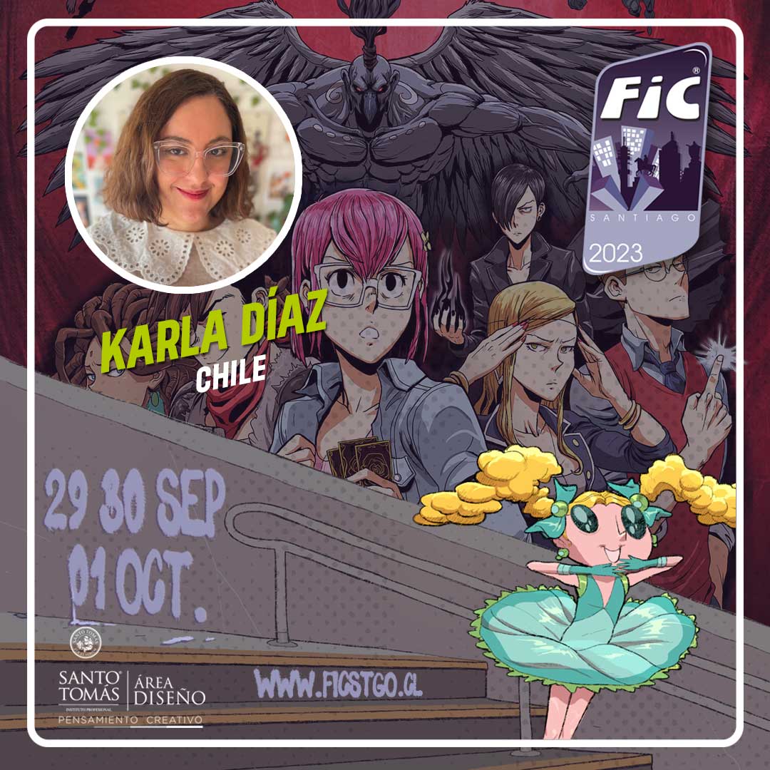 Estamos felices de dar a conocer a nuestra primera invitada, la destacada artista nacional <a href="/karladiazcomic/">🐱 Karla Diaz 🐱 📣 Commissions Open!</a>
Nos vemos en "La fiesta de las viñetas"

#comic #comics #historieta #comicchileno #ficsantiago #Chile #instachile #chilegram