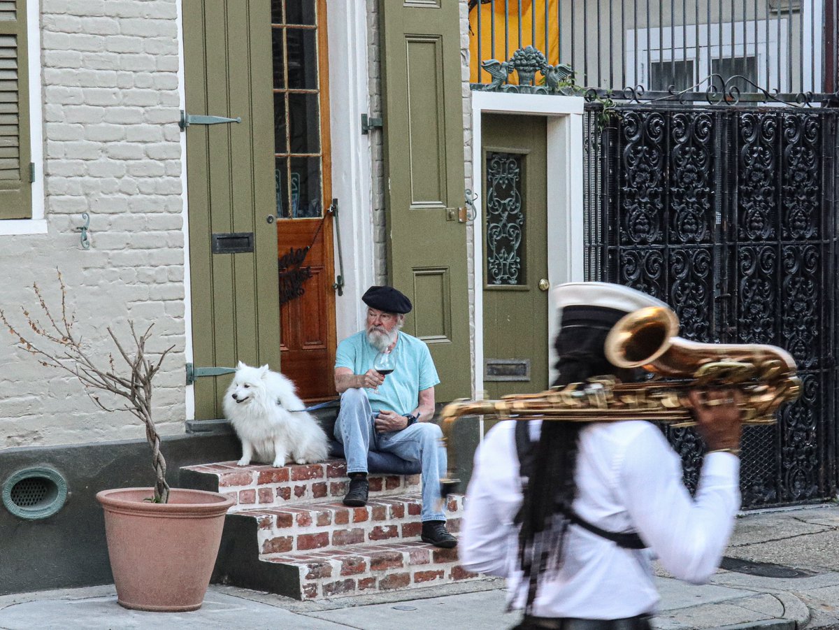Dauphine street, New Orleans