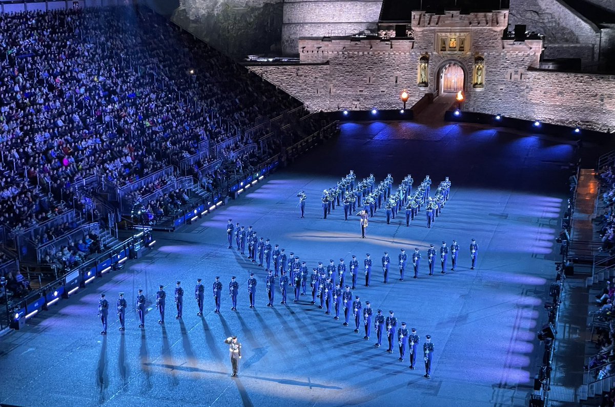 An excellent first night @EdinburghTattoo This year, the Squadron is proud to be displaying a 48-person drill show and forming the Guard of Honour as the Royal Air Force takes the role of lead Service for the Tattoo in 2023.