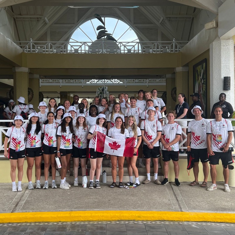 RugbyCanada's tweet photo. Cheer 🎉 on Canada’s U18 Sevens Teams this weekend as they compete in the Trinbago 2023 Commonwealth Youth Games! 

A livestream will be available on the Trinidad and Tobago Olympic Committee YouTube channel 🇹🇹📺 

#RugbyCA | @CwthSportCAN | @trinbago2023