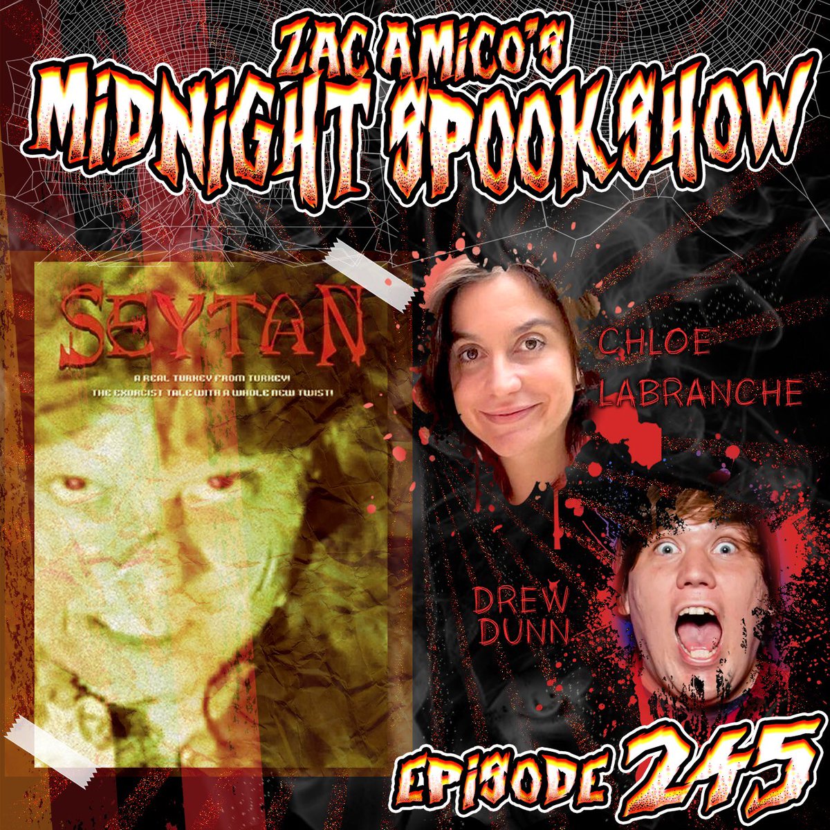 Tonight at midnight EST @ChloeLaBranche & @drewdunncomedy join @ZASpookshow on @zacspookshow! Watch live at gasdigital.com/live or subscribe to the network to get the pre release after it airs! Use code ZAC30 at signup for a FREE trial!