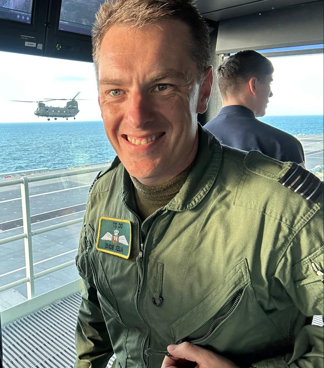 Thanks to Captain Richard Hewitt and his team for having us back onboard @HMSPWLS this week. OC27 Squadron took a moment out of the cockpit to watch one of our junior pilots make his first ever deck landing…and we’re pleased to report the ship is no worse off for it!