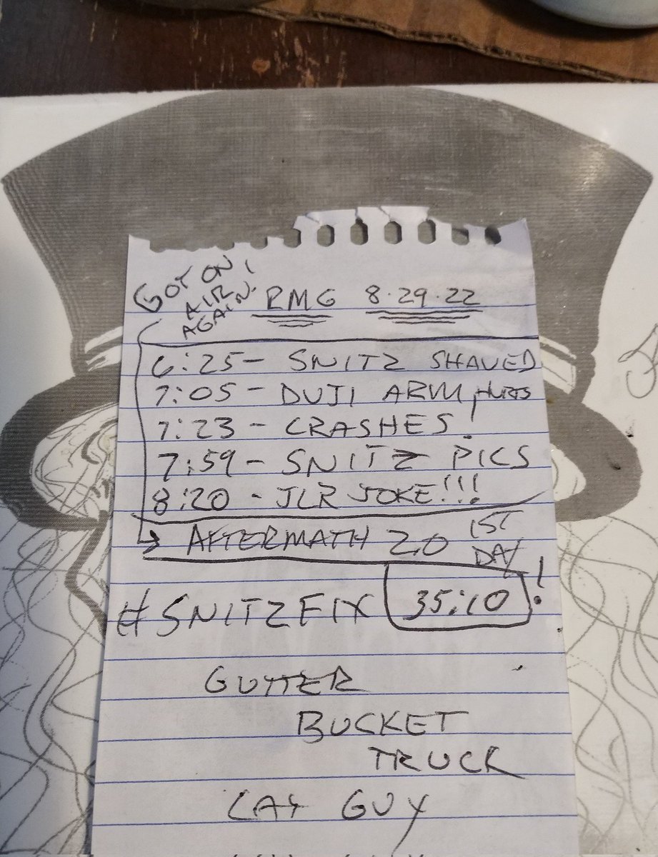 MetalBastard's tweet photo. @anthonysnitzer I forgot I blacked out about it because I aint been knowin about it, but I ran across this PIC today. First AfterMath 2.0 in the new studio! YouRock! https://t.co/lVShSIgxMP