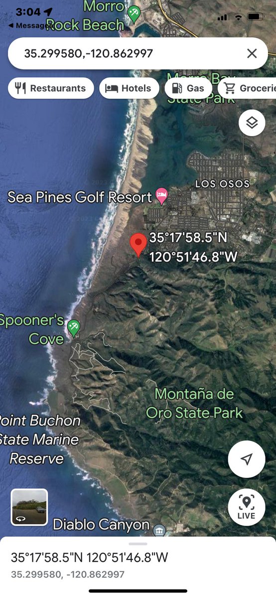 WILDLAND FIRE : Firefighters and #CANYONIC are at scene of a wildland fire South of Los Osos CA,  near Pecho Valley Rd &amp; Hazard Canyon Rd in Montana De Oro State Park Fire size 3/4 of an acre. #SLOCountyFire #CALFIRESLU