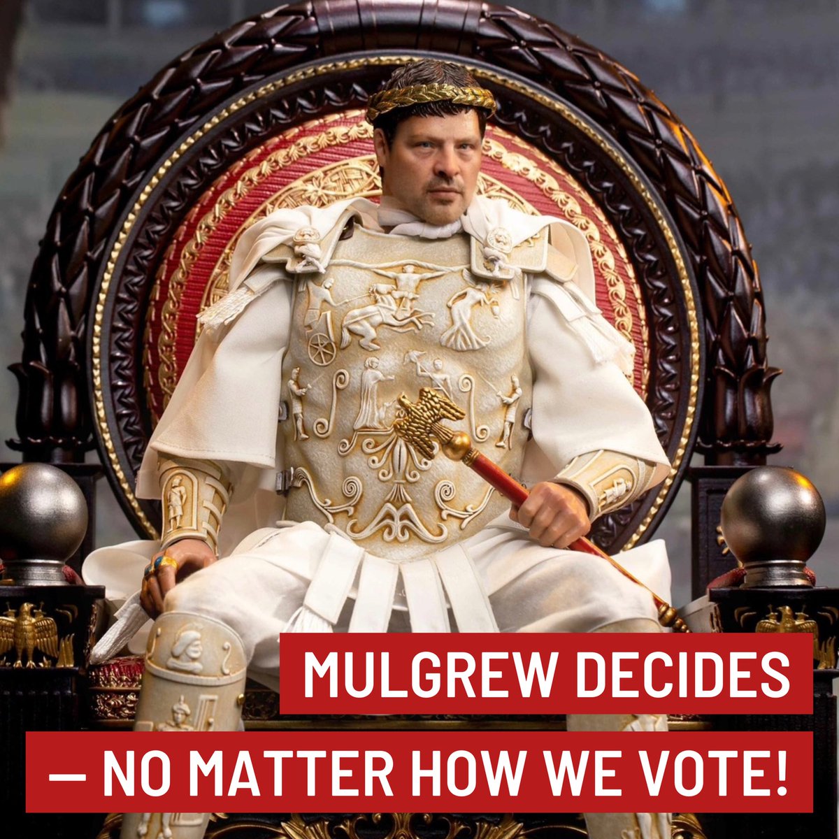 educatorsofnyc's tweet photo. Today @UFT has learned that the  Emperor decides —  not the rank and file! https://t.co/oXZuSBOGjV