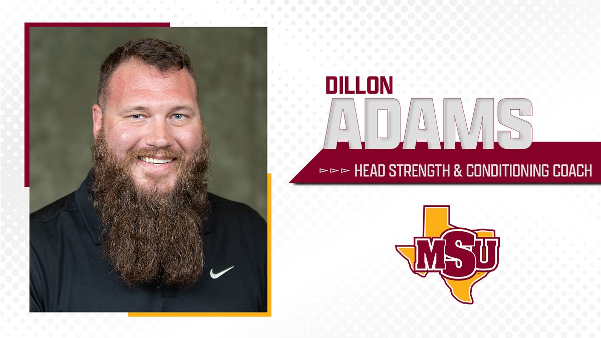 💪 | Dillon Adams picked to lead Midwestern State Strength and Conditioning #StangGang 🔗 bit.ly/45h8wjo