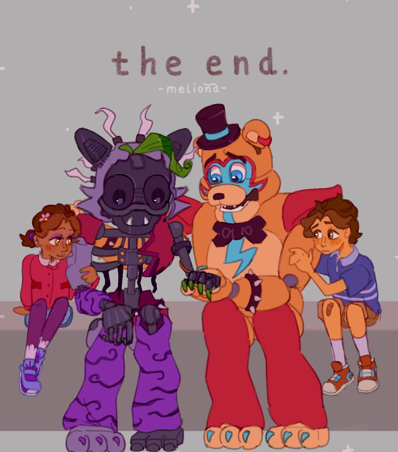 Meliona💫 on X in 2023  Anime fnaf, Fnaf drawings, Fnaf characters