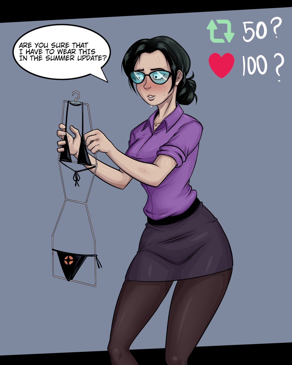 Shad_boya's tweet photo. Scout wants to see Miss Pauling, arent u gonna help him? :3

 #TeamFortress2 #TF2fanart https://t.co/ruYs0em5AD