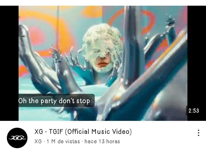 Xg_venezuela's tweet photo. ALPHAZ ALCANZAMOS EL MILLON 😻👏🏻
XG ha alcanzado 1 millón de vistas en Youtube en 13 horas 🫣😍
Muchas felicidades a XG 🫶🏻🥺
Sigamos haciendo stream 🔥
#XG #XG_TGIFT #TGIFT #XG_VENEZUELA @XGOFFICIAL https://t.co/VEZEZMiUAc