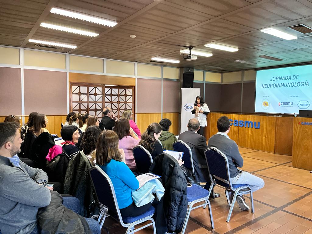 BArciere's tweet image. Muy productiva Jornada de Neuroinmunología compartimos hoy en #Casmu. Muchas gracias al Dr Juan Ignacio Rojas por sus aportes en este tema.🧠 #education
@andrea_zumar @RaulGermanRodri 
@jjareosa 
@casmuoficial