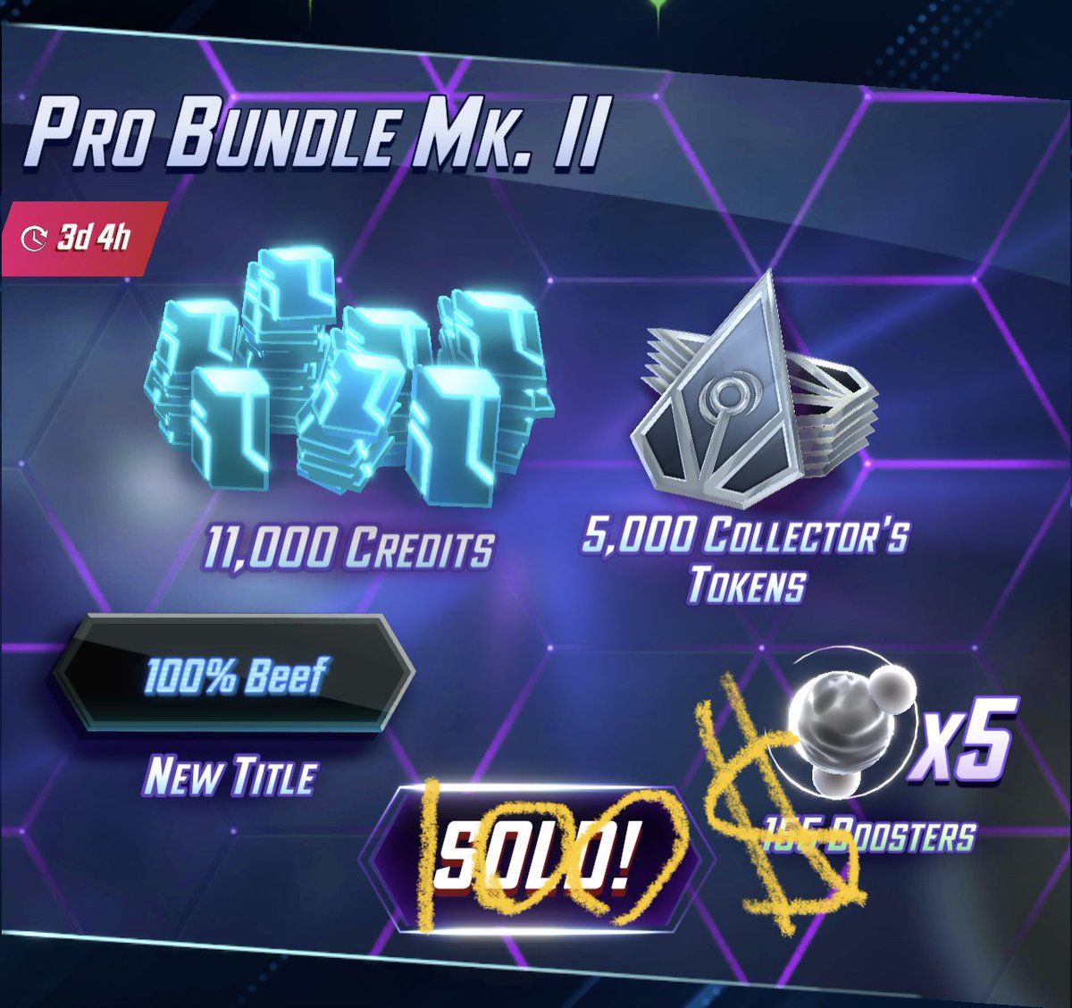 In celebration of the newly launched YT/TikTok, let’s have some fun. 

I’m giving away the one Pro Bundle MK.II in Marvel Snap! 

Here’s what I need from you. 

1. Be Following/Subscribed (Links Below)
2. Like and Retweet 

I’ll draw the winner exactly 3 days from now! GLHF