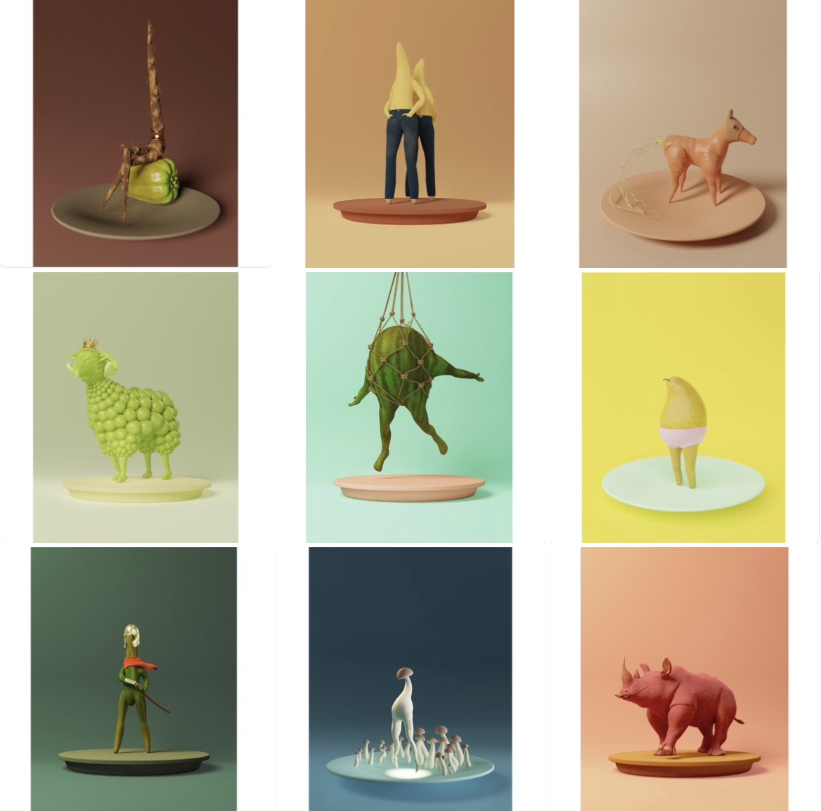 KAFKASKY001's tweet image. #とりあえず気になる作品をリストして眺める遊び
🍅🍩🍒
#ウシクン/Ushikun
@Ushikuzira
#Foodstuff on the plate
#Food with footwear
#Food on a plate_3D