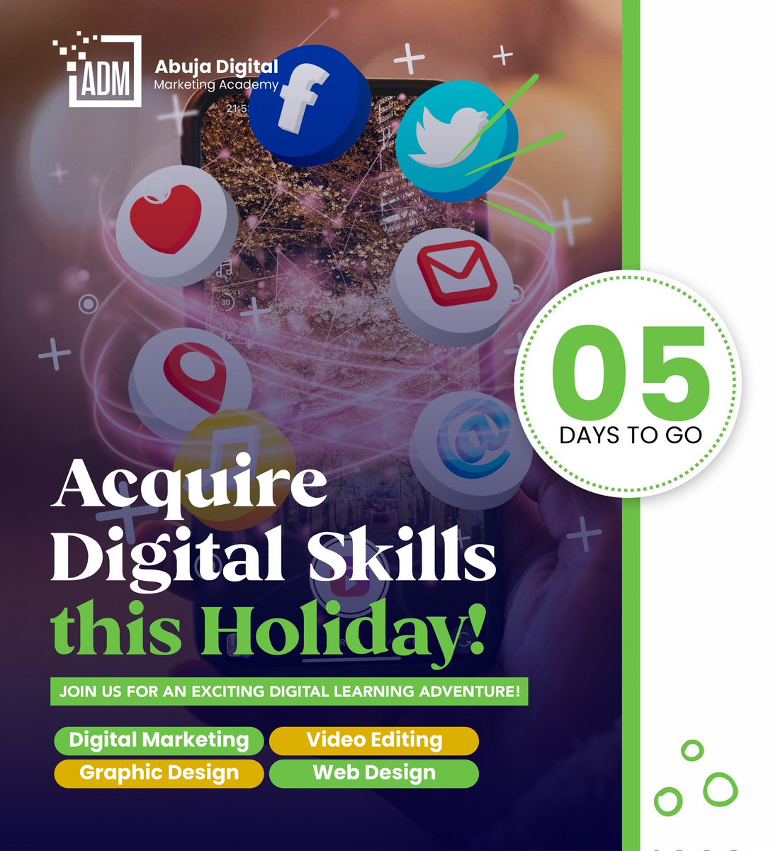 tobiayelaagbe's tweet image. A training certificate can boost your resume and make you more attractive to potential employers. 
Be a certified Digital Marketer, Join us for an exciting digital learning adventure!! SEND A DM @waowxgroup
Or join: chat.whatsapp.com/DpFaW30TtH92PC…

#Digitalskills #MaximizeNow