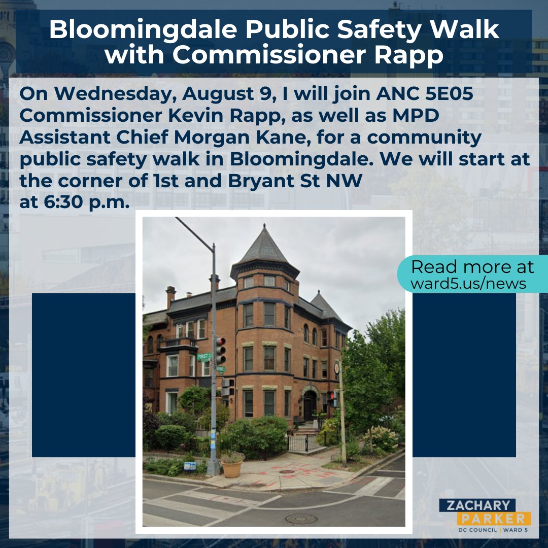 Councilmember Zachary Parker tweet media