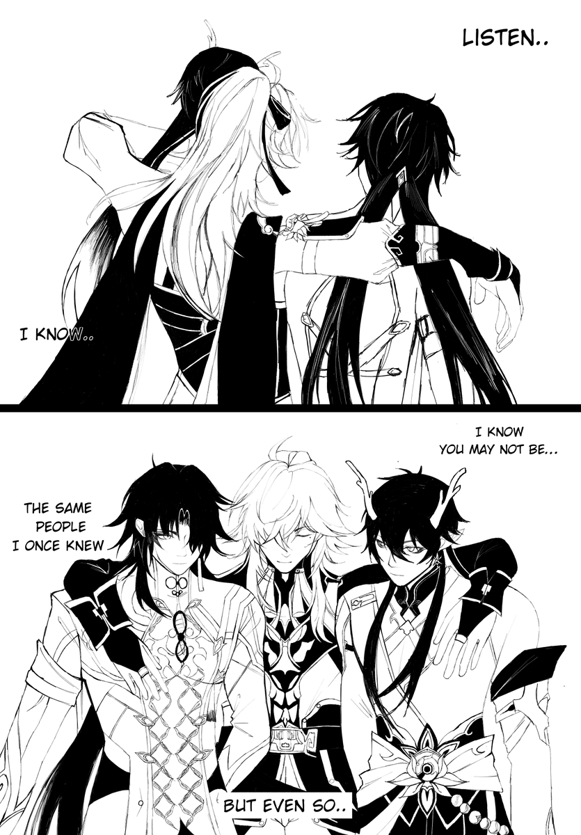 VelyndaL's tweet photo. Forever  (1/2) 

#jingyuan #danhengIL #blade #HonkaiStarRail https://t.co/ARtBZSnN8Y