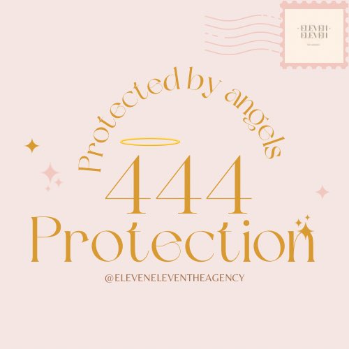 Eleventheagency's tweet photo. #444 #protection #angelnumbers #Manifest #manifestation https://t.co/THbnyuHZ1s
