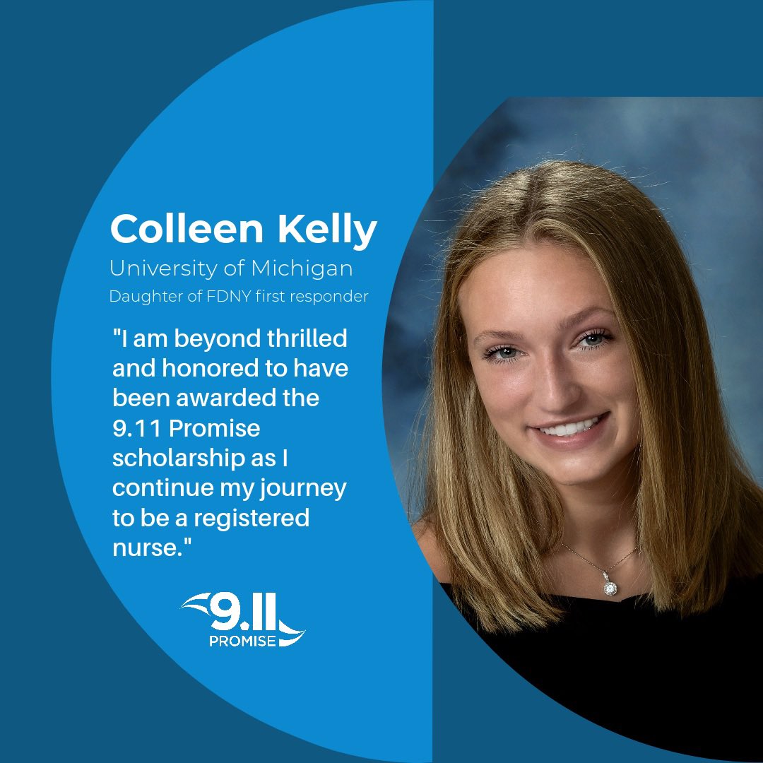 The911Promise's tweet photo. Meet Colleen, one of our 2022 scholarship recipients 🤗

We provide multiple scholarships each year, ranging from $5,000-$15,000 per award.

36 Days until our athletes start our signature event! #Veterans #FirstResponders #Scholarships https://t.co/ZsjE9hy5xT